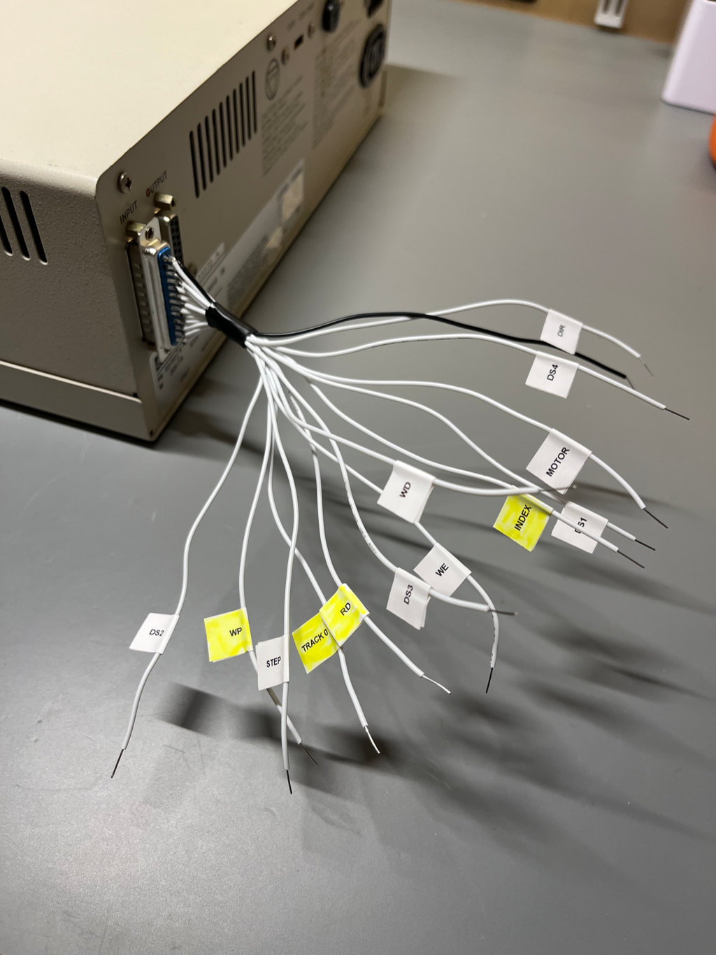 Discovering the pinout.