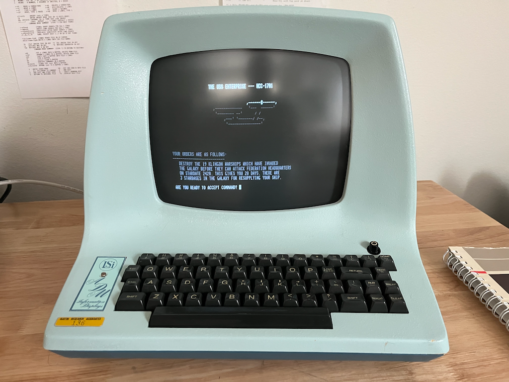 Classic gaming.